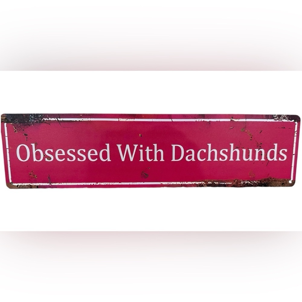NEW Metal Dachshund Signs - Picture 5 of 8